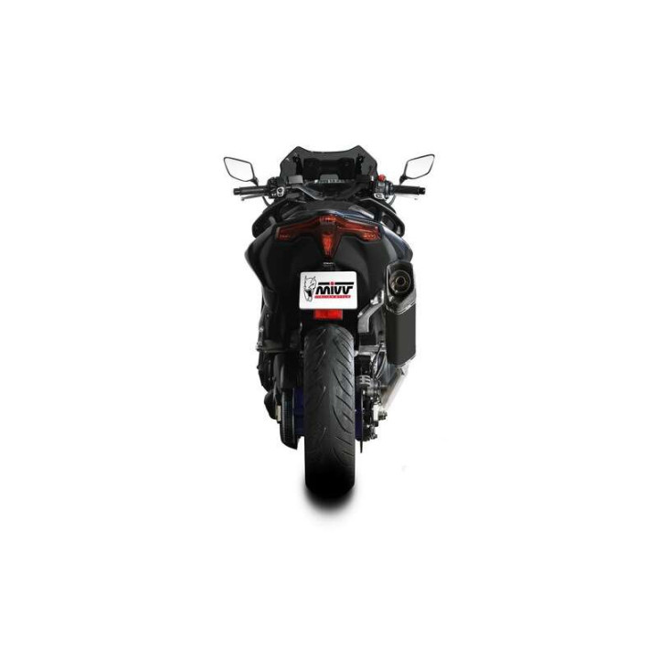 Ligne complète Mivv SR-1 Titane noir (Y.073.LR1TB) Yamaha T-max 560