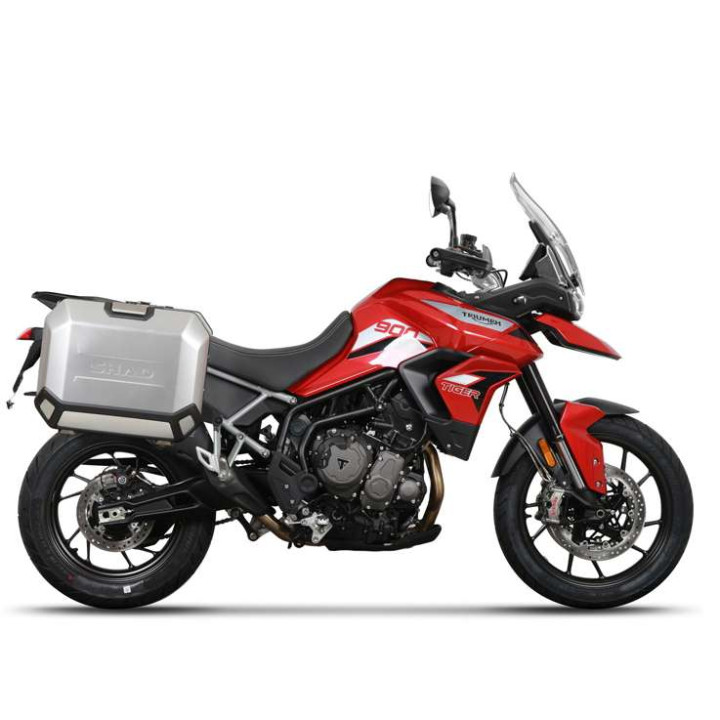 Alu bag kit Shad TERRA TR36/TR47 + 4P supports (T0TG904P) Triumph TIGER 850/900 Alu bag kit Shad TERRA TR36/TR47 + 4P supports (T0TG904P) Triumph TIGER 850/900