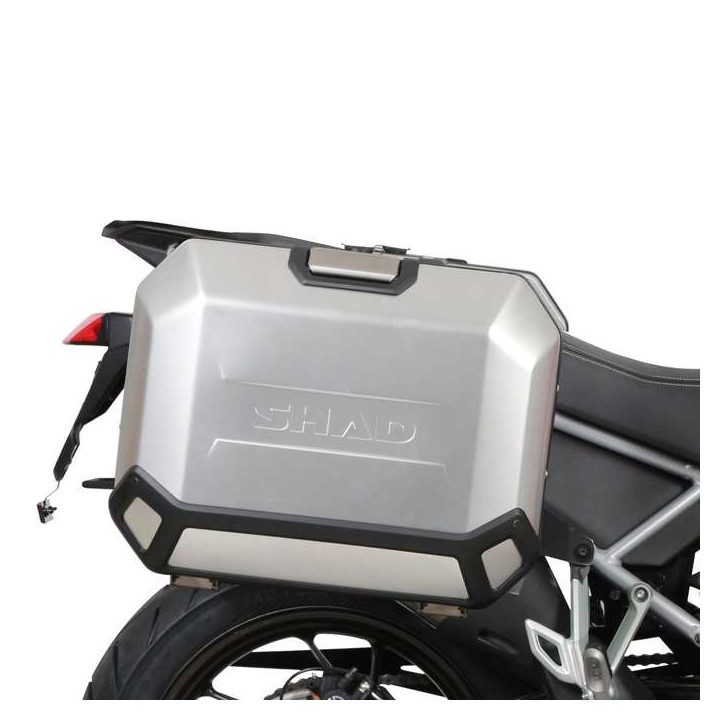 Kit valises alu Shad TERRA TR36/TR47 + supports 4P (T0TG904P) Triumph TIGER 850/900 Kit valises alu Shad TERRA TR36/TR47 + supports 4P (T0TG904P) Triumph TIGER 850/900