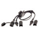 Tecmate SAE splitter cable - 2xSAE O-05