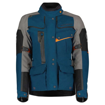 Veste femme moto Scott VOYAGER DRYO Women BLUE/GREY