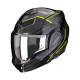Casque moto modulable Scorpion EXO-TECH EVO ANIMO NOIR / JAUNE