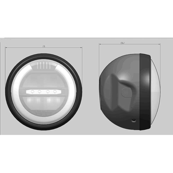 Puig LUMEN LED headlight