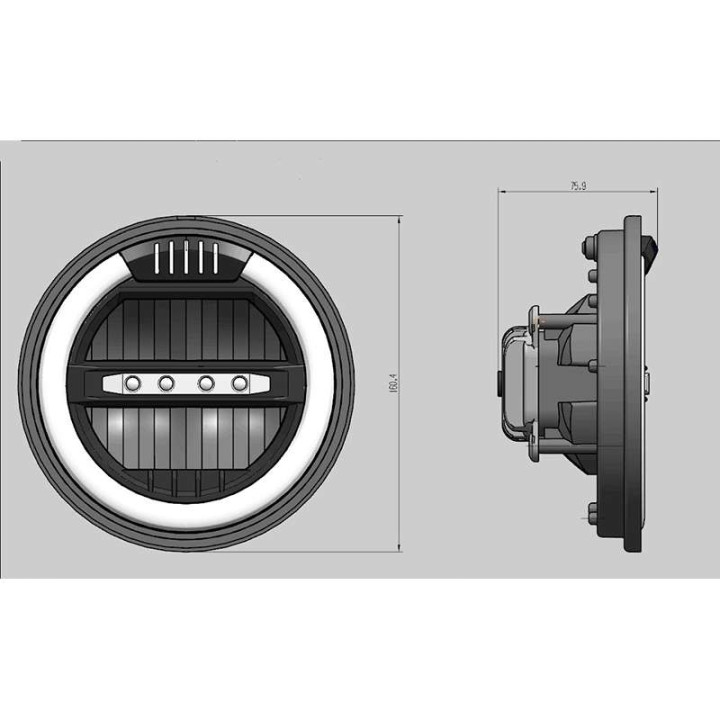 Puig LUMEN LED headlight
