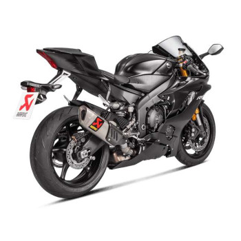Akrapovic Titanium approved muffler Yamaha YZF-R6 17-