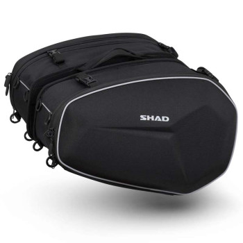 Sacoches cavalières moto Shad E48 2022 46-58 litres