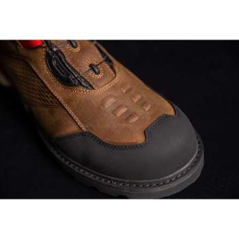 Motorcycle boots Icon STORMHAWK Brown