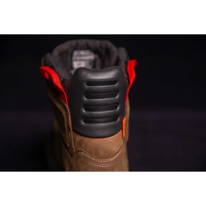 Motorcycle boots Icon STORMHAWK Brown