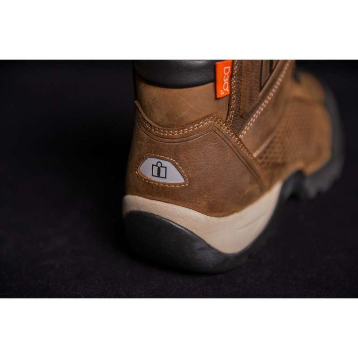 Motorcycle boots Icon STORMHAWK Brown