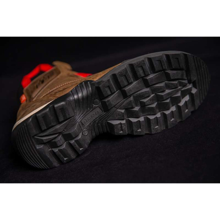 Motorcycle boots Icon STORMHAWK Brown