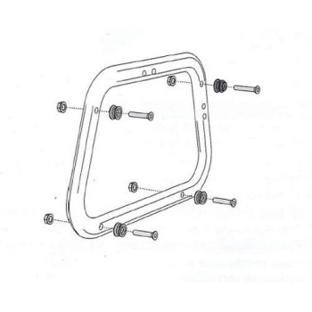 Kit d'adaptateur SW-Motech QUICK-LOCK EVO pour valises AERO ABS Kit d'adaptateur SW-Motech QUICK-LOCK EVO pour valises AERO ABS