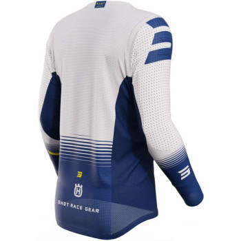 Maillot moto cross Shot AEROLITE HUSQVARNA LIMITED BLUE