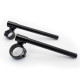Guidons bracelets Barracuda CLIP ON 53-55mm noir
