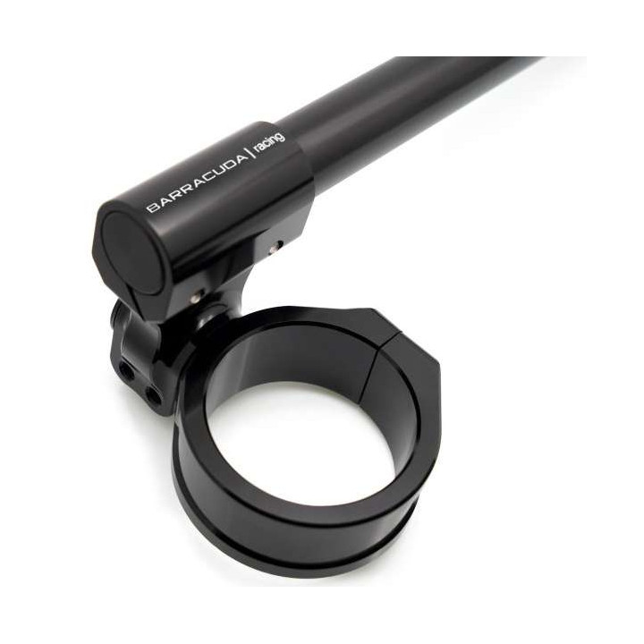 Guidons bracelets Barracuda CLIP ON 53-55mm noir