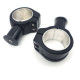 Guidons bracelets Barracuda CLIP ON 53-55mm noir