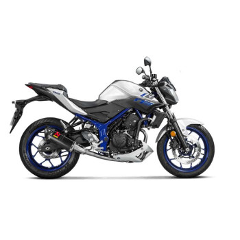 Ligne complète Akrapovic RACING Inox/Carbone Yamaha MT-03 YZF-R3