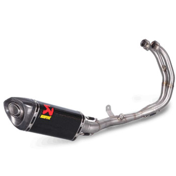 Ligne complète Akrapovic RACING Inox/Carbone Yamaha MT-03 YZF-R3