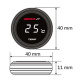 Compteur de température d'eau KOSO i-GEAR (BA067R10) Rouge