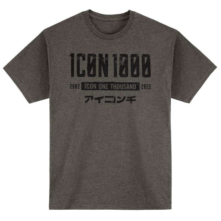 Icon 1000 MEMENTO GREY T-shirt Icon 1000 MEMENTO GREY T-shirt