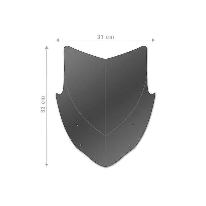 Saute-vent Barracuda AEROSPORT (DN8300) Ducati MONSTER 797/821/1200