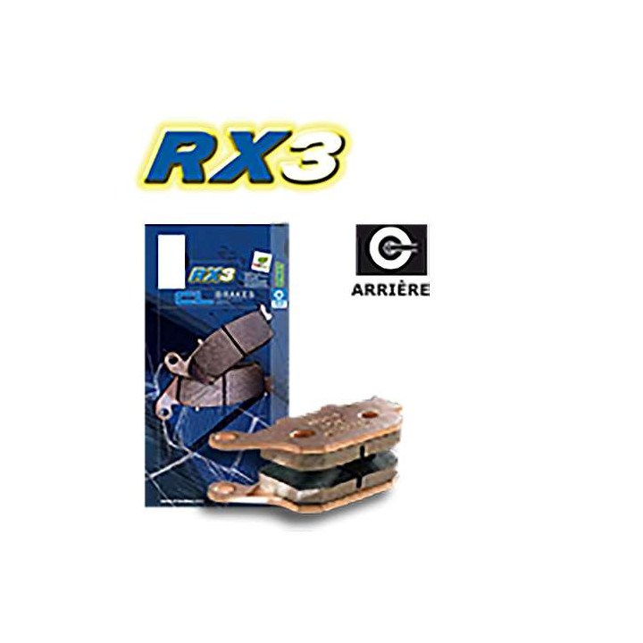 Plaquettes de frein sinter CL BRAKES 1174RX3