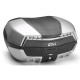 Top Case Moto GIVI Monokey V58 MAXIA 5 TECH Capot gris