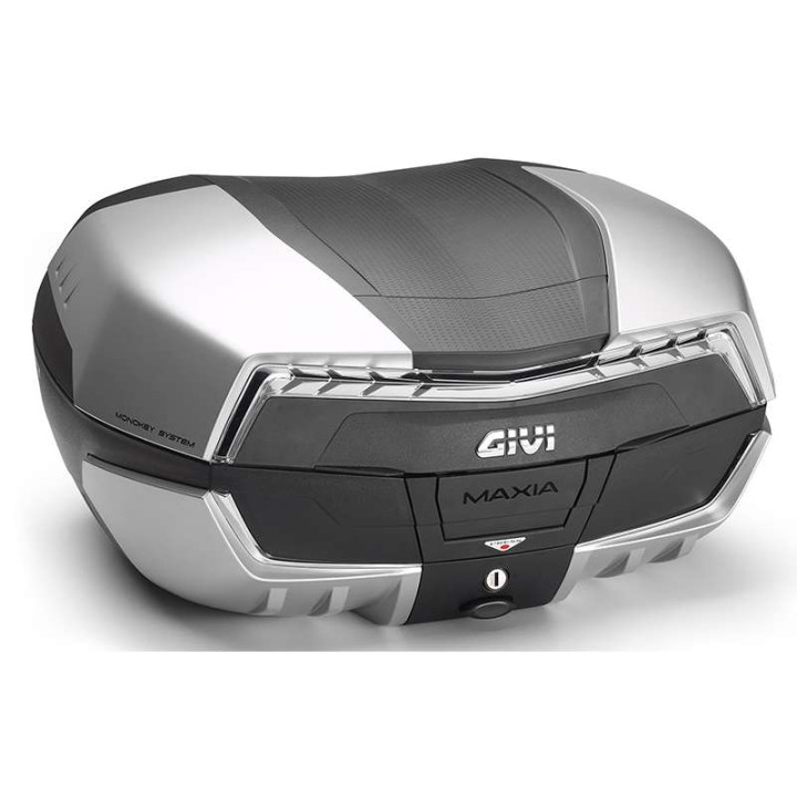 Top Case Moto GIVI Monokey V58 MAXIA 5 TECH Capot gris