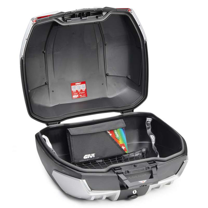 Top Case Moto GIVI Monokey V58 MAXIA 5 TECH Capot gris