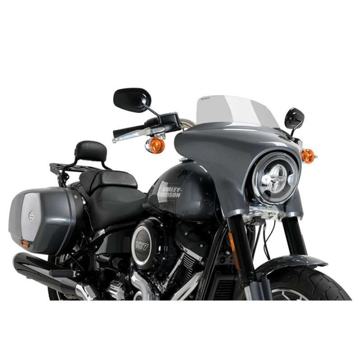 Bulle Puig HIGH ROAD +14.5mm (21340) HARLEY DAVIDSON SOFTAIL SPORT GLIDE Bulle Puig HIGH ROAD +14.5mm (21340) HARLEY DAVIDSON SOFTAIL SPORT GLIDE