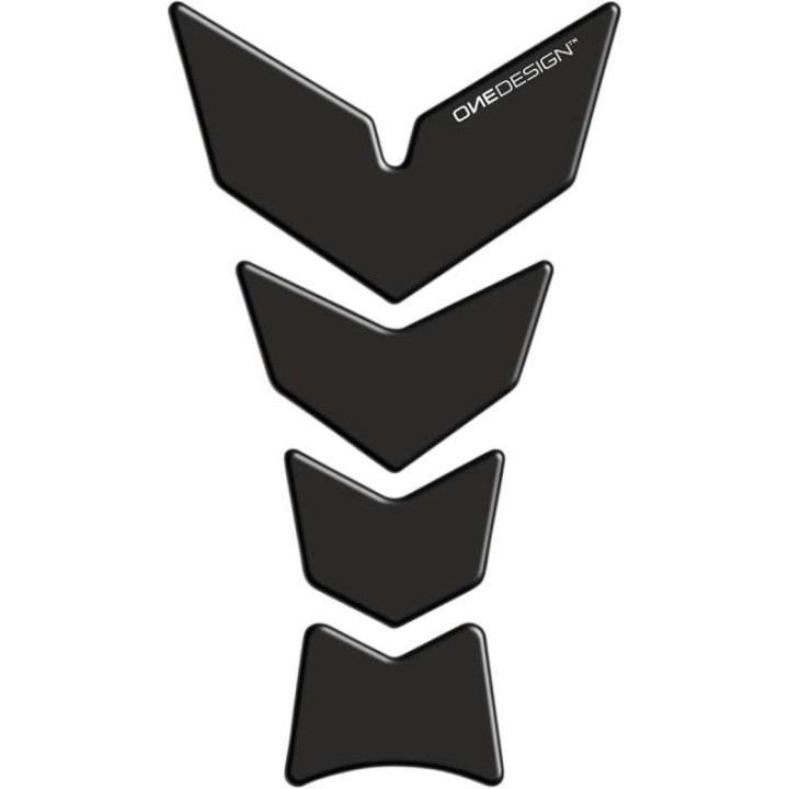 Protection de réservoir moto OneDesign MOON SOFT TOUCH BLACK