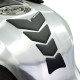 Protection de réservoir moto OneDesign MOON SOFT TOUCH BLACK