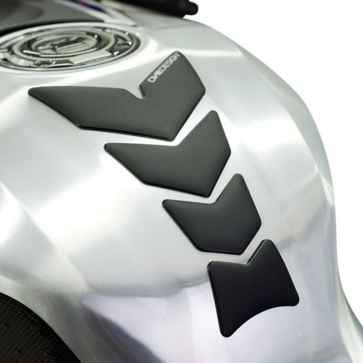 Protection de réservoir moto OneDesign MOON SOFT TOUCH BLACK