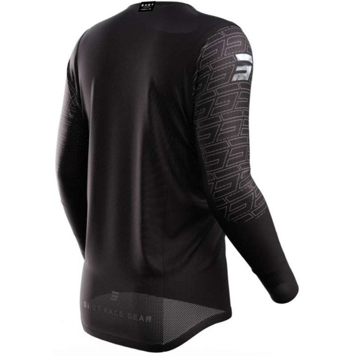 Maillot moto cross Shot AEROLITE LEGACY BLACK Maillot moto cross Shot AEROLITE LEGACY BLACK