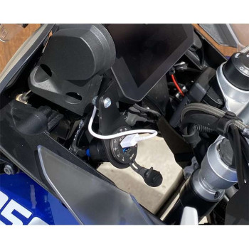 Support pour prise 12v / USB BMW R1200/1250 GS