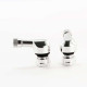 Valves alu coudées Puig 11.3mm