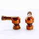 Valves alu coudées Puig 11.3mm