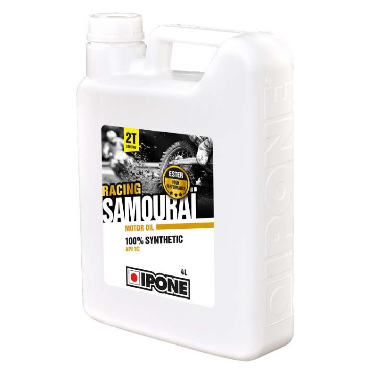 IPONE - Huile moteur 2T Samouraï Racing - 4 litres