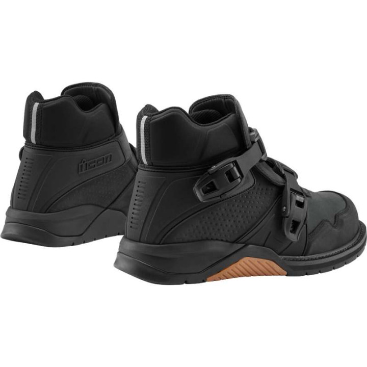 Chaussures moto Icon SLABTOWN Noir