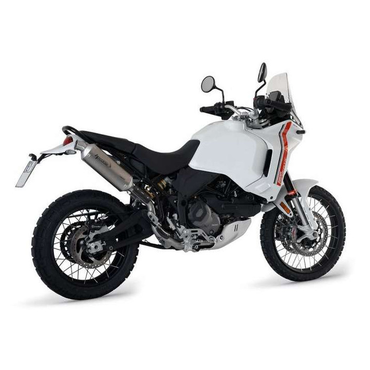 HP Corse SP-1 TITANE-approved muffler -high pass- Ducati DESERT X