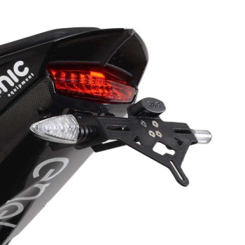 R&amp-G Energica EGO/ EGO+/ EGO+RS plate support (LP0333BK)
