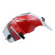 Bagster tank mat light grey/red/light burgundy/anthracite (1512D) Mv Agusta Brutale 910/990/1078/1090