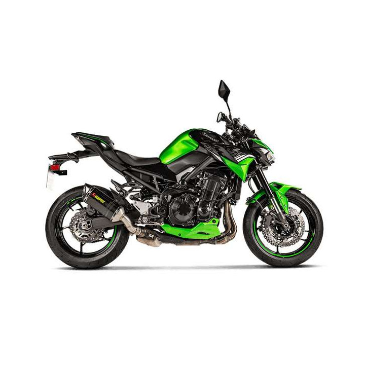 Akrapovic Carbon-approved muffler Kawasaki Z900 20-.