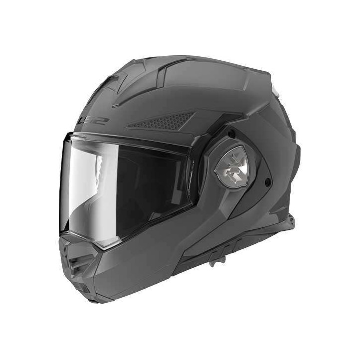 LS2 FF901 ADVANT X SOLID Grey motorcycle helmet Nardo 22.06