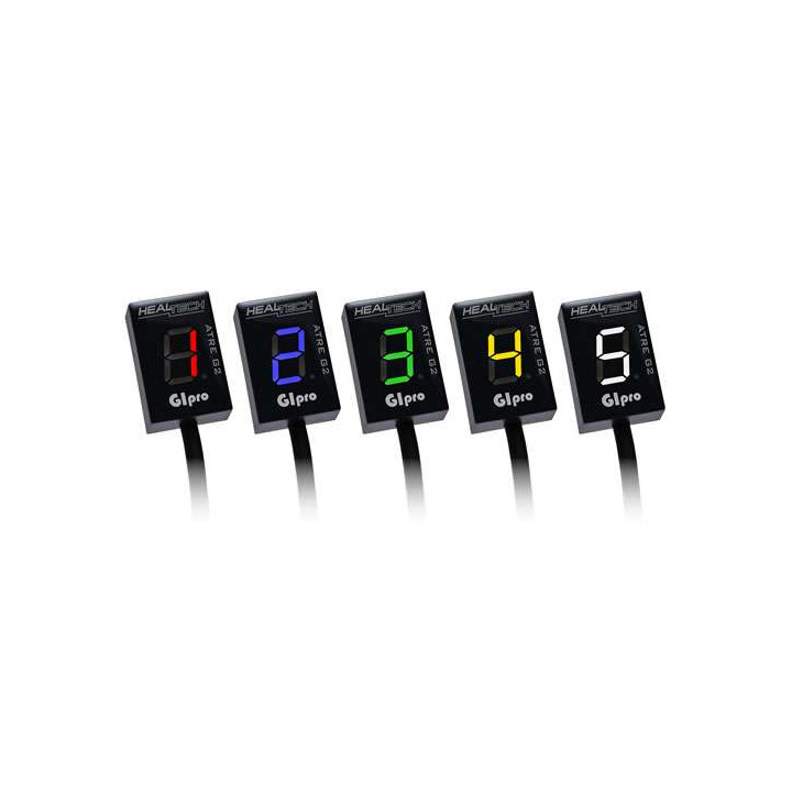 Indicateur de rapport engagé Healtech GIpro ATRE G2 Suzuki GPAT-S04