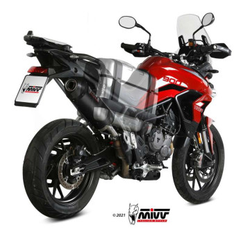 Mivv OVAL Carbon-approved muffler (T.018.LEC) TIGER 900