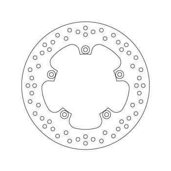 Disque de frein avant Brembo Série Oro 68B407C3 Yamaha 400 MAJESTY 08-