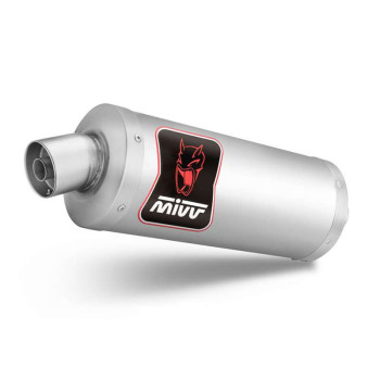 Mivv DAKAR Inox-approved muffler (T.023.LDKX) Triumph Tiger 1200 GT/RALLY