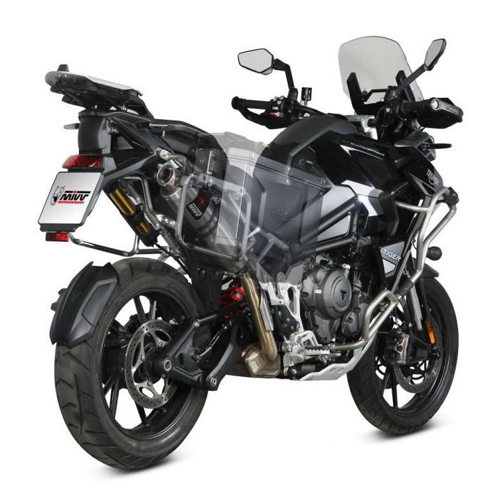 Silencieux Homologué Mivv DAKAR Inox (T.023.LDKX) Triumph Tiger 1200 GT/RALLY Silencieux Homologué Mivv DAKAR Inox (T.023.LDKX) Triumph Tiger 1200 GT/RALLY