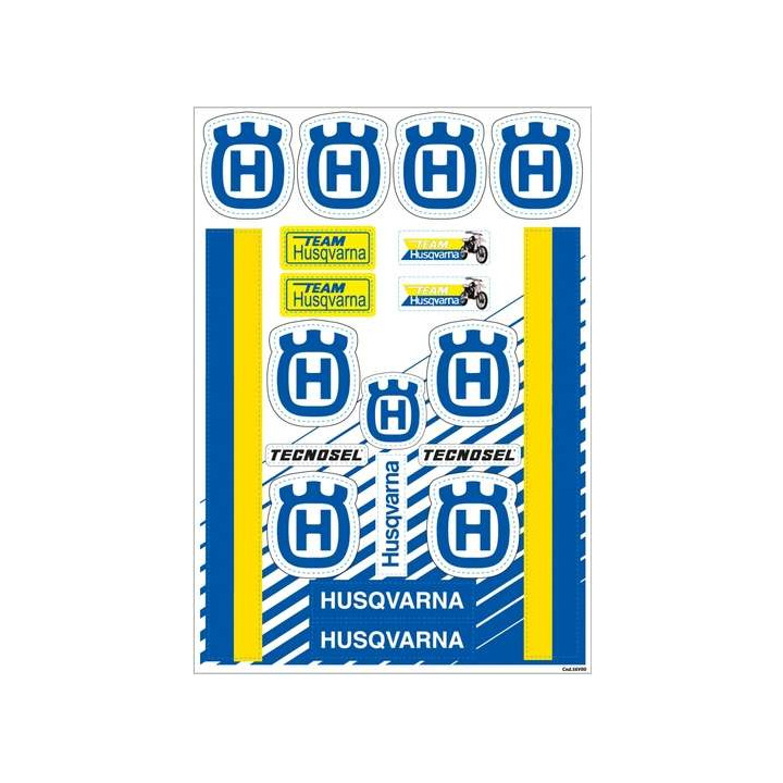 Sticker board TECNOSEL Vintage Husqvarna