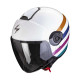 Casque moto Scorpion EXO-CITY II BEE Blanc / Vert / Or